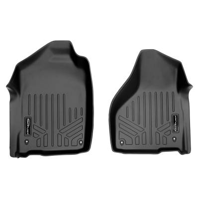 SMARTLINER - SMARTLINER SA0126 Front BLACK Floor Liners for RAM Pickups