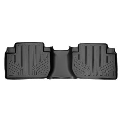 SMARTLINER - SMARTLINER SB0355 2nd Row BLACK Floor Liners for Mitsubishi Outlander
