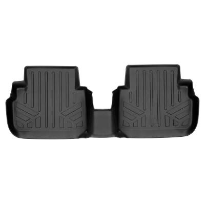SMARTLINER - SMARTLINER SB0358 2nd Row BLACK Floor Liners for Impreza/WRX/Crosstrek