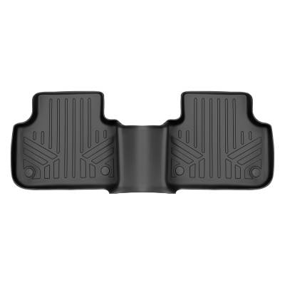 SMARTLINER - SMARTLINER SB0364 2nd Row BLACK Floor Liners for Audi Q7/Q8