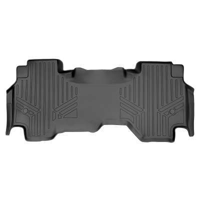 SMARTLINER - SMARTLINER SB0370 2nd Row BLACK Floor Liners for RAM 1500 Quad