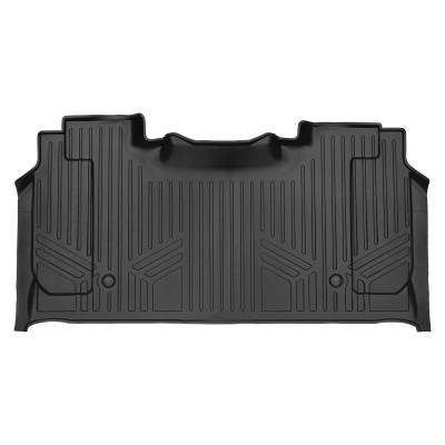 SMARTLINER - SMARTLINER SB0374 2nd Row BLACK Floor Liners for RAM 1500 Crew