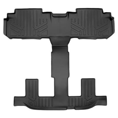 SMARTLINER - Smartliner SB0377 2nd Row BlackFloor Liners for Subaru Ascent