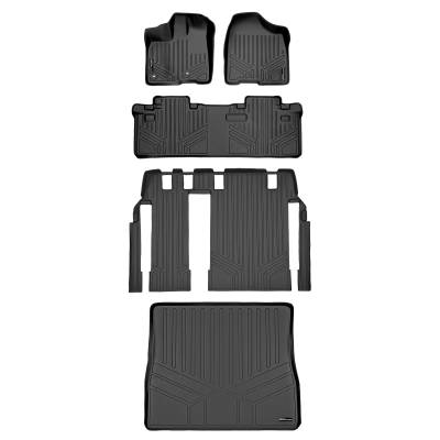 SMARTLINER - SMARTLINER SA0128/B0083/C0229/D0083 Front/Rear Floor Liners for Toyota Sienna
