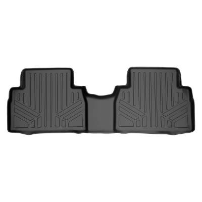 SMARTLINER - SMARTLINER SB0411 2nd Row BLACK Floor Liners for Hyundai Santa Fe