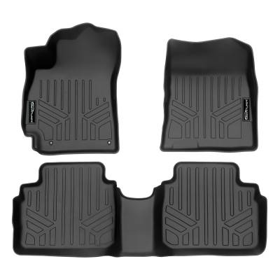 SMARTLINER - SMARTLINER SA0538/B0538 Front/Rear BLACK Floor Liners for Hyundai Elantra