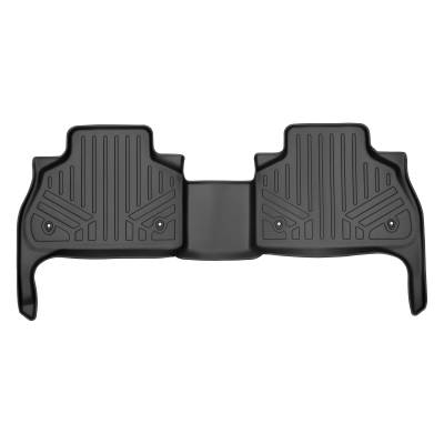SMARTLINER - SMARTLINER SB0420 2nd Row BLACK Floor Liners for BMW X5