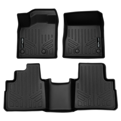SMARTLINER - SMARTLINER SA0540/B0540 Front/Rear BLACK Floor Liners for Nissan Rogue