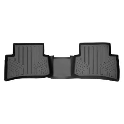 SMARTLINER - SMARTLINER SB0424 2nd Row BLACK Floor Liners for Toyota Corolla