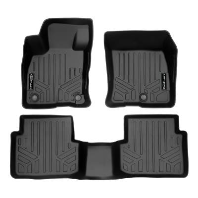 SMARTLINER - SMARTLINER SA0546/B0546 Front/Rear BLACK Floor Liners Bronco Sport