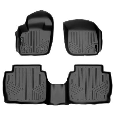 SMARTLINER - Smartliner SA0133/B0133 Front/Rear BlackFloor Liners for Fusion/MKZ