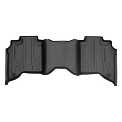SMARTLINER - SMARTLINER SB0453 2nd Row BLACK Floor Liners for RAM HD Crew
