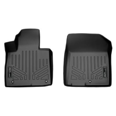 SMARTLINER - SMARTLINER SA0550 Front BLACK Floor Liners for Hyundai Santa Fe