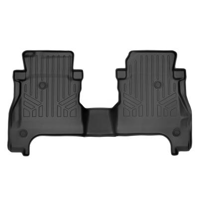 SMARTLINER - SMARTLINER SB0459 2nd Row BLACK Floor Liners for Gladiator JT