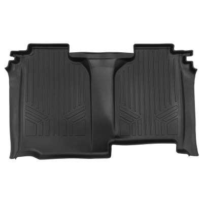SMARTLINER - SMARTLINER SB0457 2nd Row BLACK Floor Liners Silverado/Sierra Crew