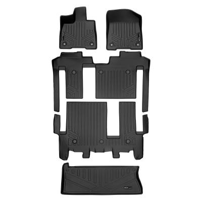 SMARTLINER - SMARTLINER SA0552/B0552/C0552/E0552 F/R Floor Liners w/Cargo for Sienna