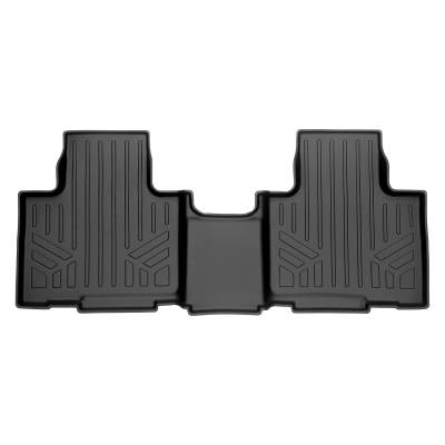 SMARTLINER - SMARTLINER SB0522 2nd Row BLACK Floor Liners for Highlander Hybrid