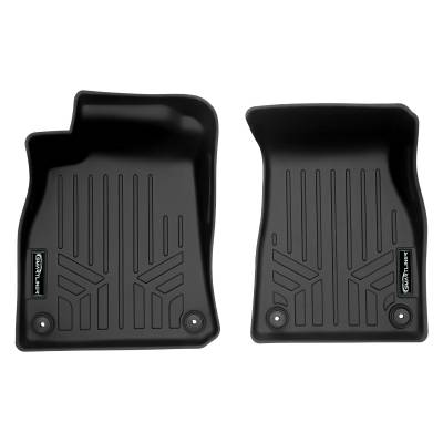 SMARTLINER - SMARTLINER SA0557 Front BLACK Floor Liners for Audi A6/A7