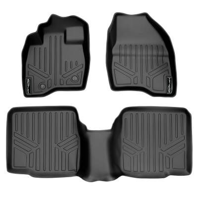 SMARTLINER - SMARTLINER SA0161/B0082 Front/Rear BLACK Floor Liners Ford Explorer