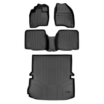 SMARTLINER - SMARTLINER SA0161/B0082/D0082 Front/Rear BLACK Floor Liners Ford Explorer