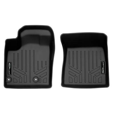 SMARTLINER - SMARTLINER SA0561 Front BLACK Floor Liners for Mitsubishi Outlander