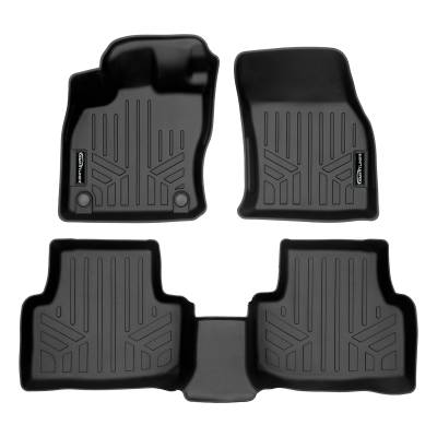 SMARTLINER - SMARTLINER SA0562/B0562 Front/Rear BLACK Floor Liners for VW Taos