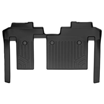 SMARTLINER - SMARTLINER SB0552 2nd Row BLACK Floor Liners for Toyota Sienna