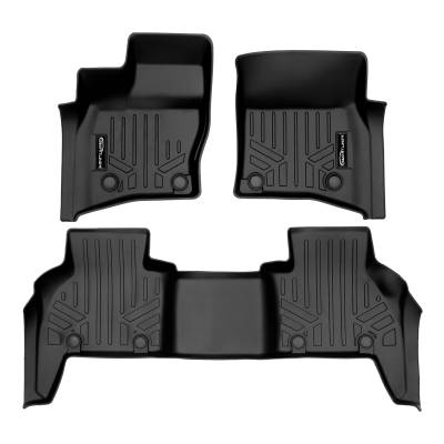 SMARTLINER - SMARTLINER SA0564/B0629 Front/Rear BLACK Floor Liners Defender 110/130