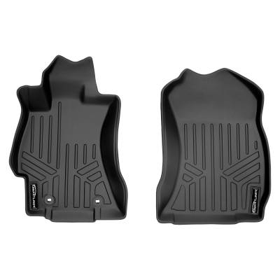 SMARTLINER - Smartliner SA0169 Front BlackFloor Liners for Subaru Forester