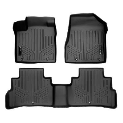 SMARTLINER - SMARTLINER SA0173/B0509 Front/Rear BLACK Floor Liners for Nissan Murano