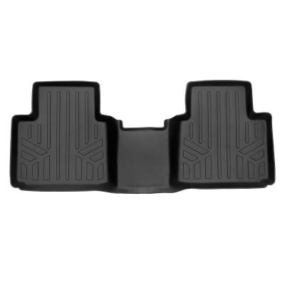 SMARTLINER - SMARTLINER SB0561 2nd Row BLACK Floor Liners for Mitsubishi Outlander