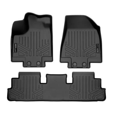 SMARTLINER - SMARTLINER SA0567/B0567 Front/Rear Black Floor Liners for Pathfinder/QX60
