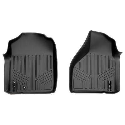 SMARTLINER - SMARTLINER SA0182 Front BLACK Floor Liners for RAM Trucks