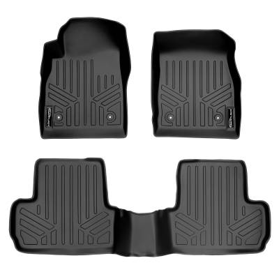 SMARTLINER - SMARTLINER SA0190/B0190 Front/Rear BLACK Floor Liners Buick Verano