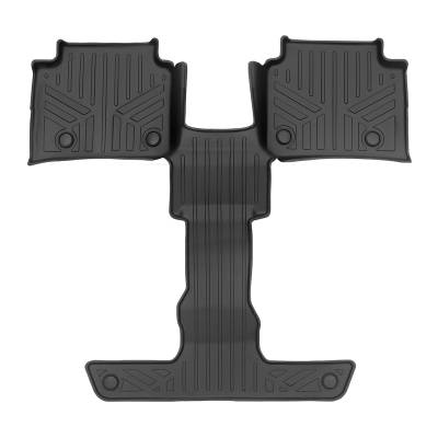 SMARTLINER - SMARTLINER SB0570 2nd Row BLACK Floor Liners for Grand Cherokee L