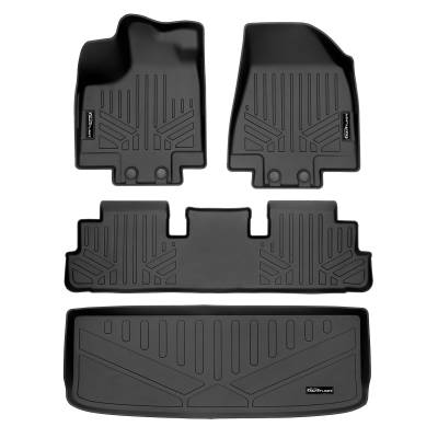 SMARTLINER - SMARTLINER SA0567/B0567/E0567 Front/Rear Floor Liners w/Cargo Blk for Pathfinder