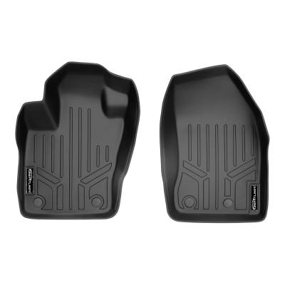 SMARTLINER - SMARTLINER SA0196 Front BLACK Floor Liners for Jeep Renegade