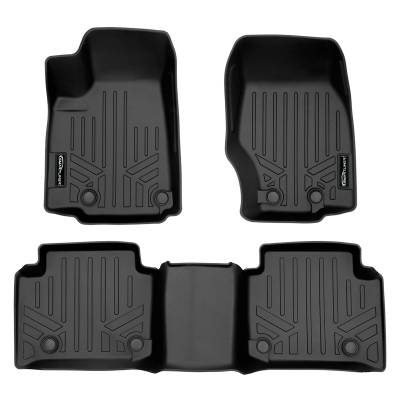 SMARTLINER - Smartliner SA0568/B0599 Front/Rear BlackFloor Liners for Grand Cherokee