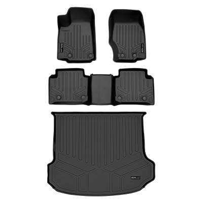 SMARTLINER - Smartliner SA0568/B0599/D0651 Front/Rear BlackFloor Liners for Grand Cherokee
