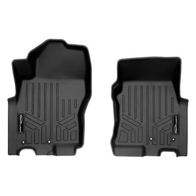 SMARTLINER - SMARTLINER SA0571 Front BLACK Floor Liners for Nissan Frontier