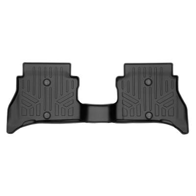 SMARTLINER - SMARTLINER SB0590 2nd Row BLACK Floor Liners for Wrangler JL 4DR