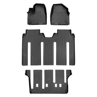 SMARTLINER - SMARTLINER SA0203/B0239/C0239 Front/Rear Black Floor Liners for Kia Sedona