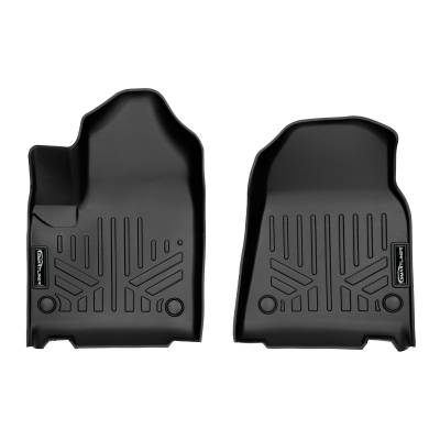 SMARTLINER - SMARTLINER SA0573 Front BLACK Floor Liners for Jeep Wagoneer/Grand Wagoneer