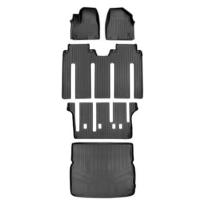 SMARTLINER - SMARTLINER SA0203/B0239/C0239/D0203 F/R Floor Liners w/Cargo Blk for Sedona