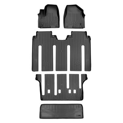 SMARTLINER - SMARTLINER SA0203/B0239/C0239/E0203 Front/Rear Floor Liners w/Cargo for Sedona