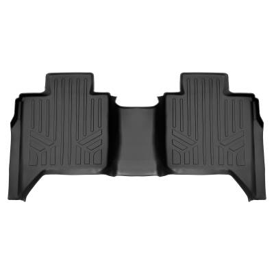 SMARTLINER - SMARTLINER SB0593 2nd Row BLACK Floor Liners for Tundra CrewMax