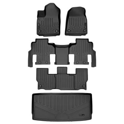 SMARTLINER - SMARTLINER SA0573/B0577/C0577/E0573 Front/Rear BLACK Floor Liners for Wagoneer