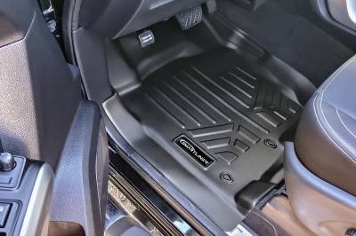 SMARTLINER - SMARTLINER SA0216/B0329 Front/Rear BLACK Floor Liners for Nissan Titan/XD Crew