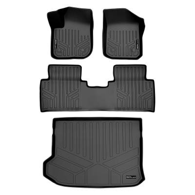 SMARTLINER - SMARTLINER SA0225/B0225/D0225 Front/Rear BLACK Floor Liners Buick Envision