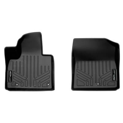 SMARTLINER - SMARTLINER SA0585 Front BLACK Floor Liners for Santa Fe Hybrid